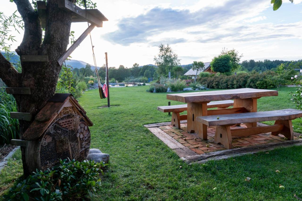 Glamping Happiness With Natural Pool Ribnica Eksteriør bilde
