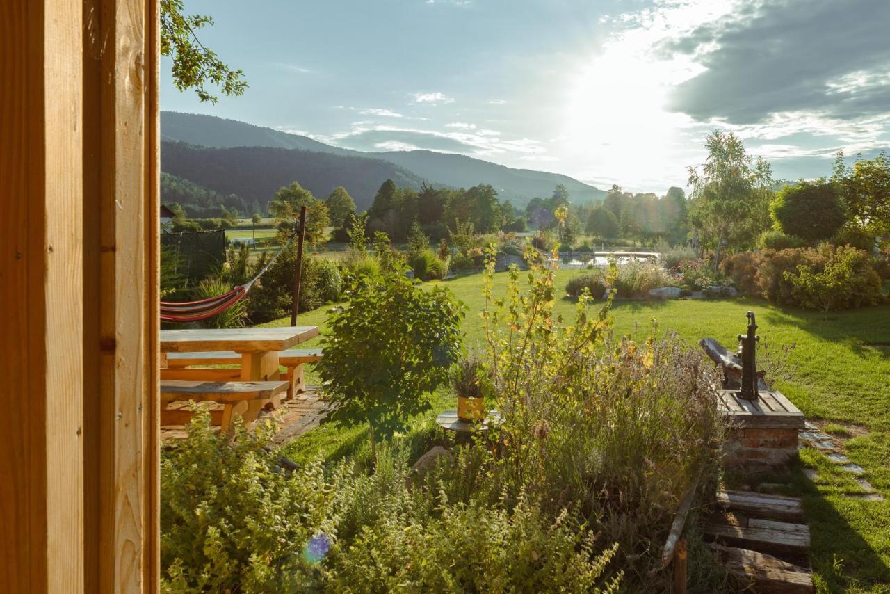Glamping Happiness With Natural Pool Ribnica Eksteriør bilde
