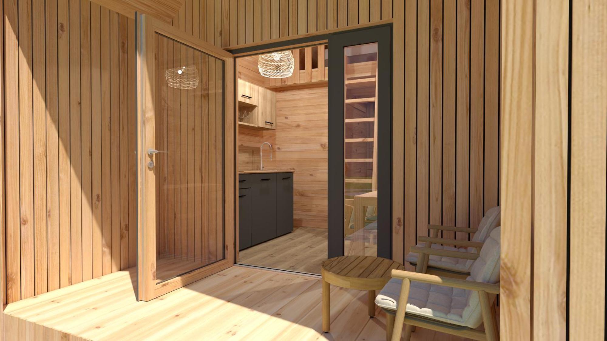 Glamping Happiness With Natural Pool Ribnica Eksteriør bilde